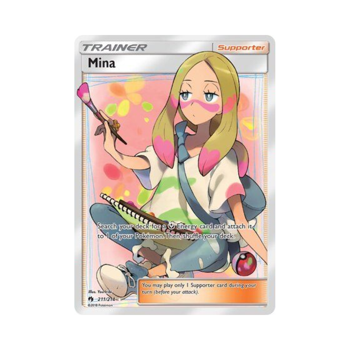 포켓몬 TCG 말리화 RU 로스트 썬더 (영문판)(Pokemon TCG Mina RU Lost Thunder (English Ver.)) - 1