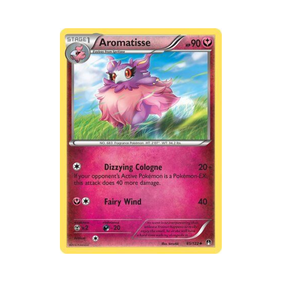 포켓몬 TCG 프레프티르 U 브레이크포인트 (영문판)(Pokemon TCG Aromatisse U BREAKpoint (English Ver.)) - 1