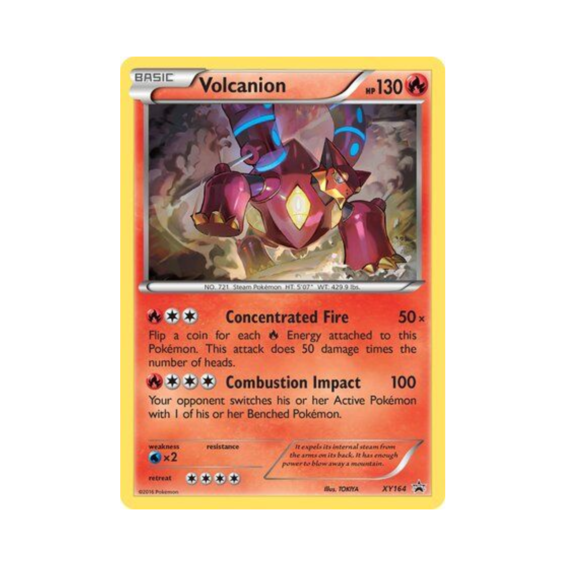 포켓몬 TCG 볼케니온 P XY 프로모 카드 (영문판)(Pokemon TCG Volcanion P XY Promos (English Ver.)) - 1