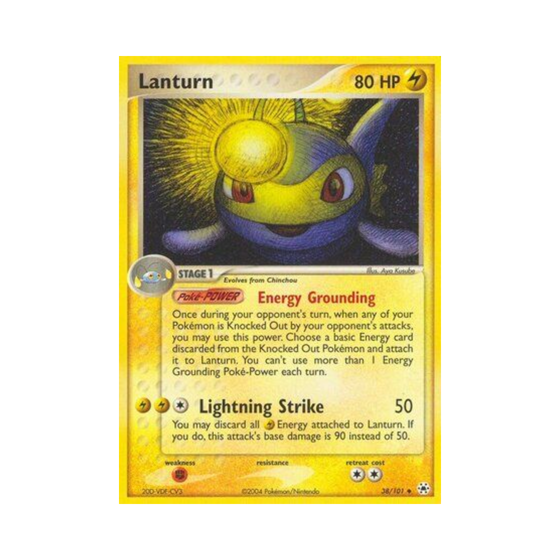 포켓몬 TCG 랜턴 U EX 히든 레전드 (영문판)(Pokemon TCG Lanturn U EX Hidden Legends (English Ver.)) - 1