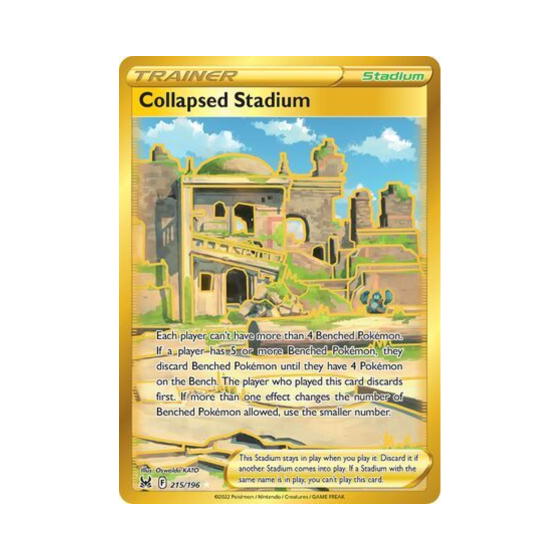 포켓몬 TCG 무너진 스타디움 RS 로스트 오리진 (영문판)(Pokemon TCG Collapsed Stadium RS Lost Origin (English Ver.)) - 1