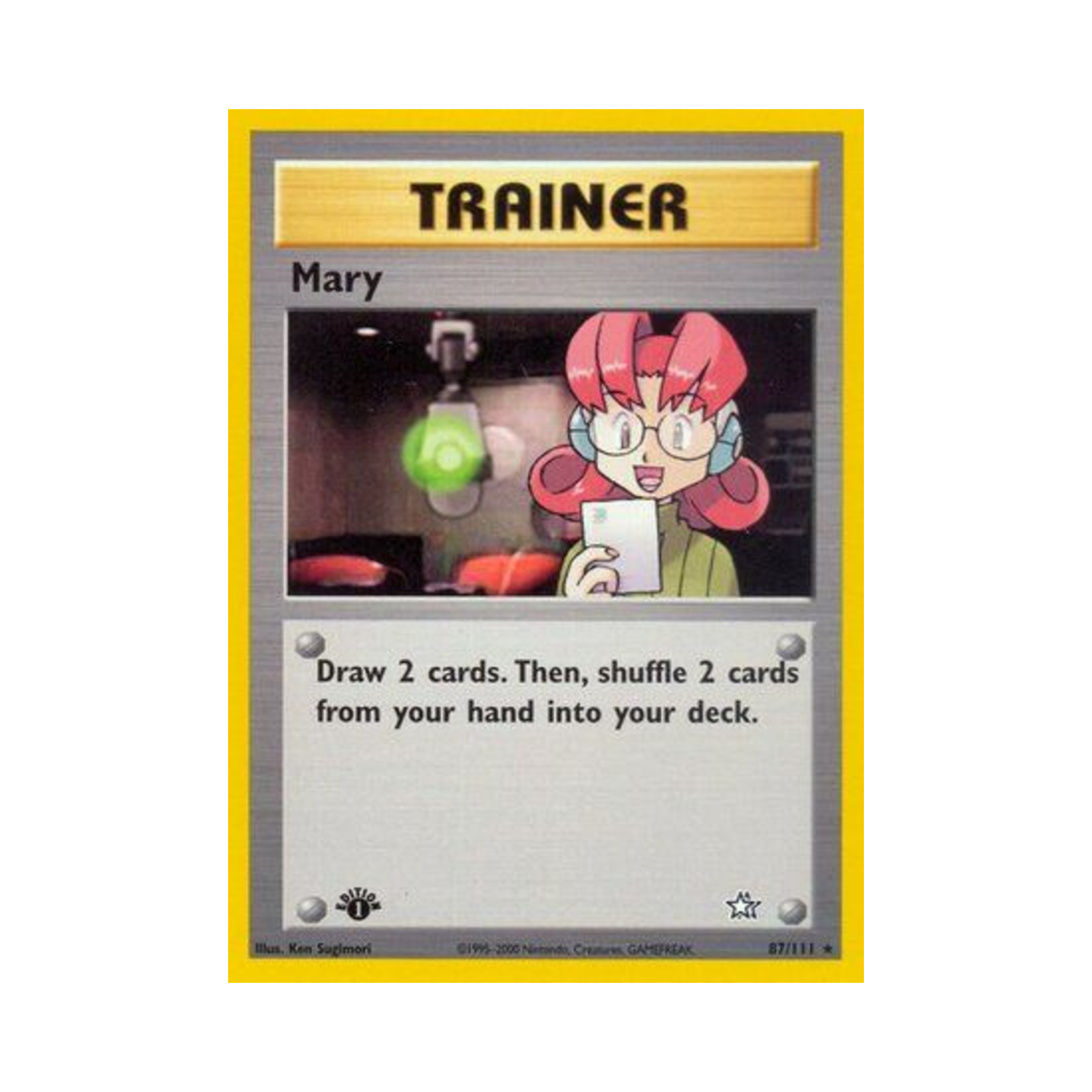 포켓몬 TCG 호두 R 네오 제네시스 (영문판)(Pokemon TCG Mary R Neo Genesis (English Ver.)) - 1