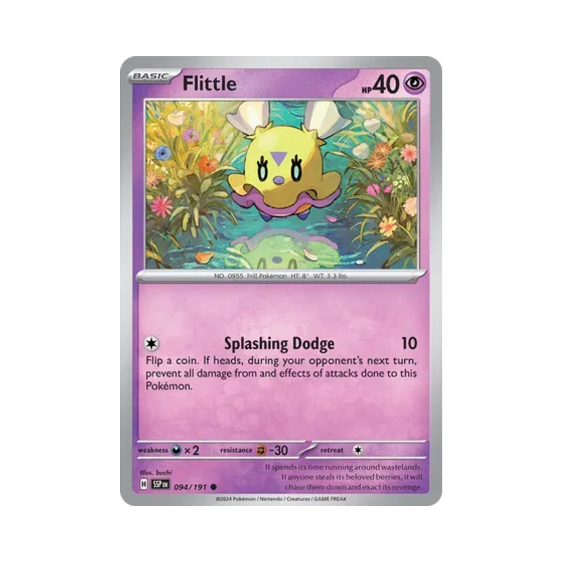 포켓몬 TCG 하느라기 C 서징 스파크 (영문판)(Pokemon TCG Flittle C Surging Sparks (English Ver.)) - 1