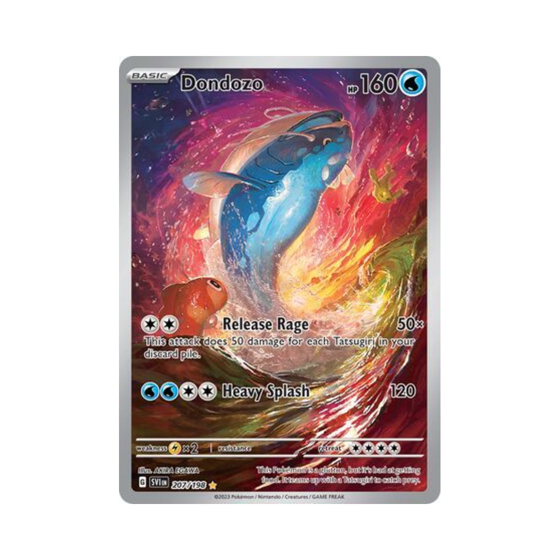 포켓몬 TCG 어써러셔 IR 스칼렛 & 바이올렛 (영문판)(Pokemon TCG Dondozo IR Scarlet & Violet (English Ver.)) - 1