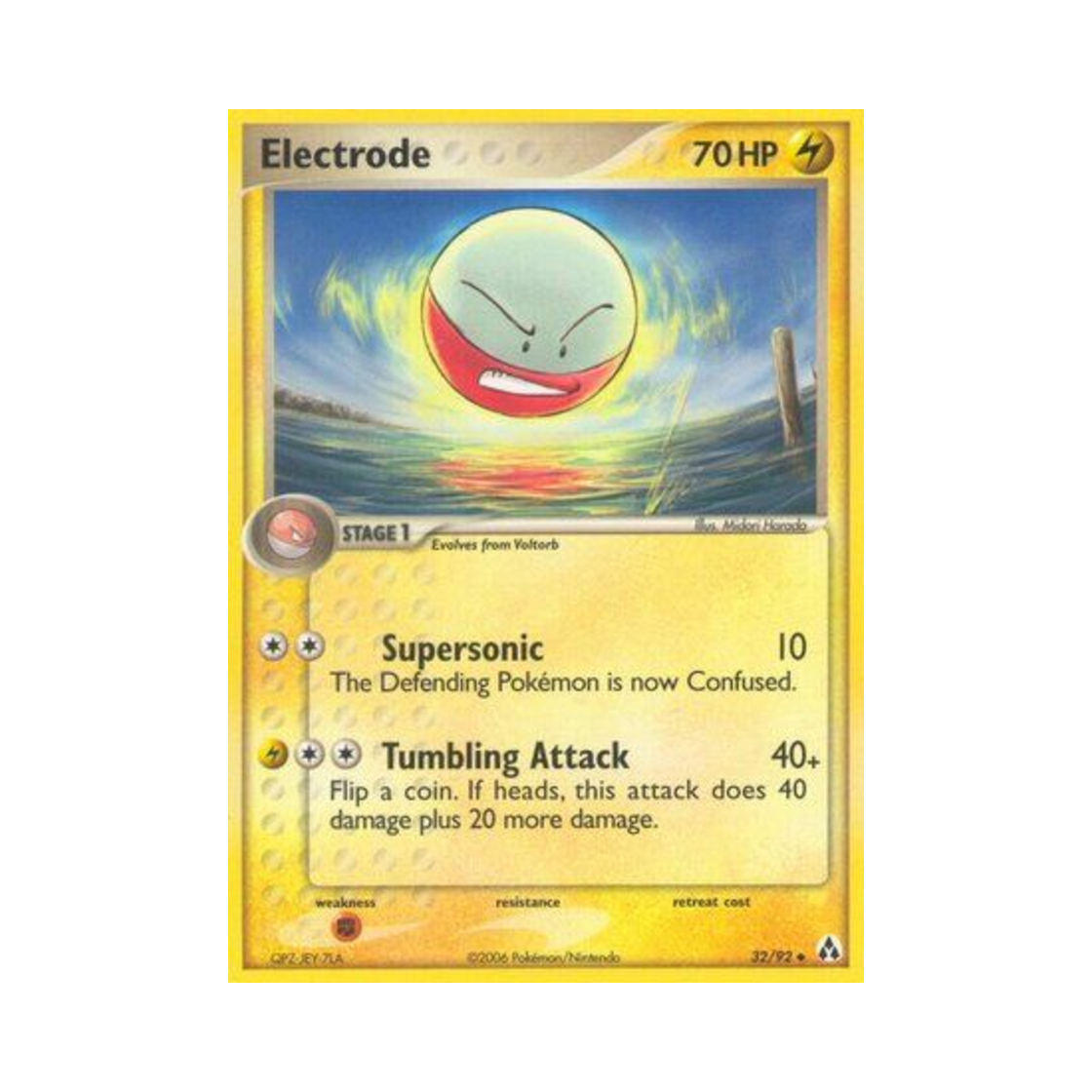 포켓몬 TCG 붐볼 U EX 레전드 메이커 (영문판)(Pokemon TCG Electrode U EX Legend Maker (English Ver.))