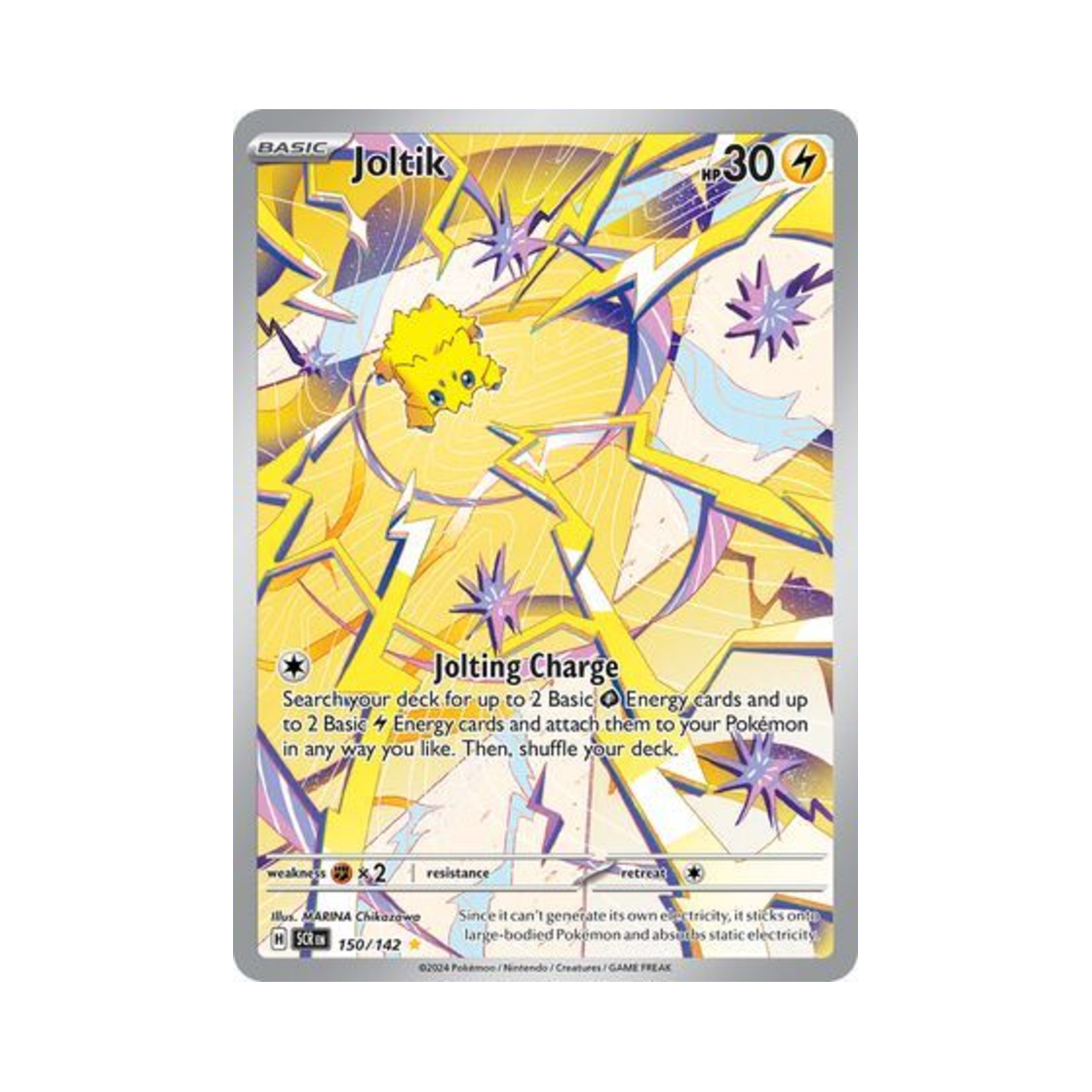 포켓몬 TCG 파쪼옥 IR 스텔라 크라운 (영문판)(Pokemon TCG Joltik IR Stellar Crown (English Ver.)) - 1