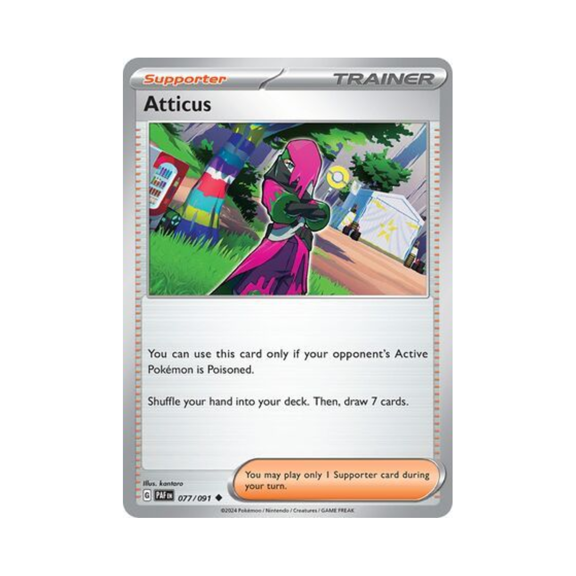 포켓몬 TCG 추명 U 팔데아 페이트 (영문판)(Pokemon TCG Atticus U Paldean Fates (English Ver.)) - 1