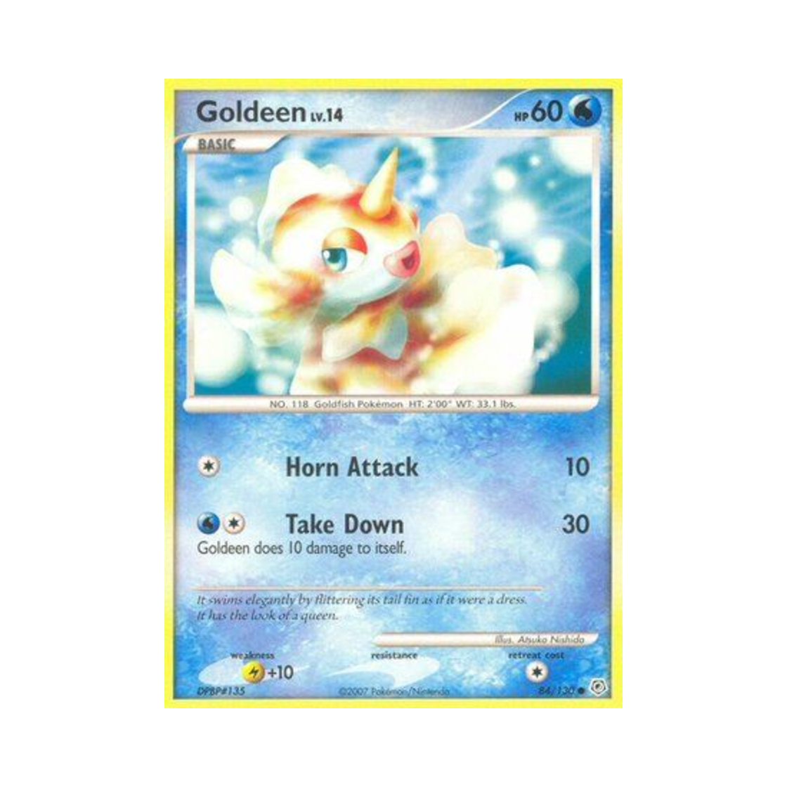 포켓몬 TCG 콘치 C 다이아몬드 & 펄 (영문판)(Pokemon TCG Goldeen C Diamond & Pearl (English Ver.)) - 1