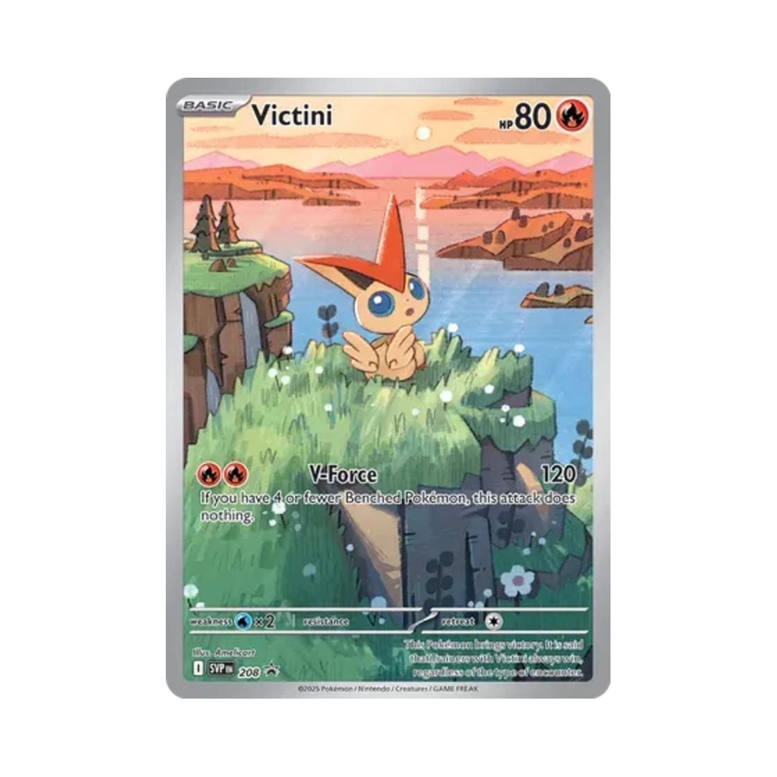 포켓몬 TCG 비크티니 점보 P 스칼렛 & 바이올렛 프로모 카드 (영문판)(Pokemon TCG Victini Jumbo P Scarlet & Violet Promos (English Ver.)) - 1