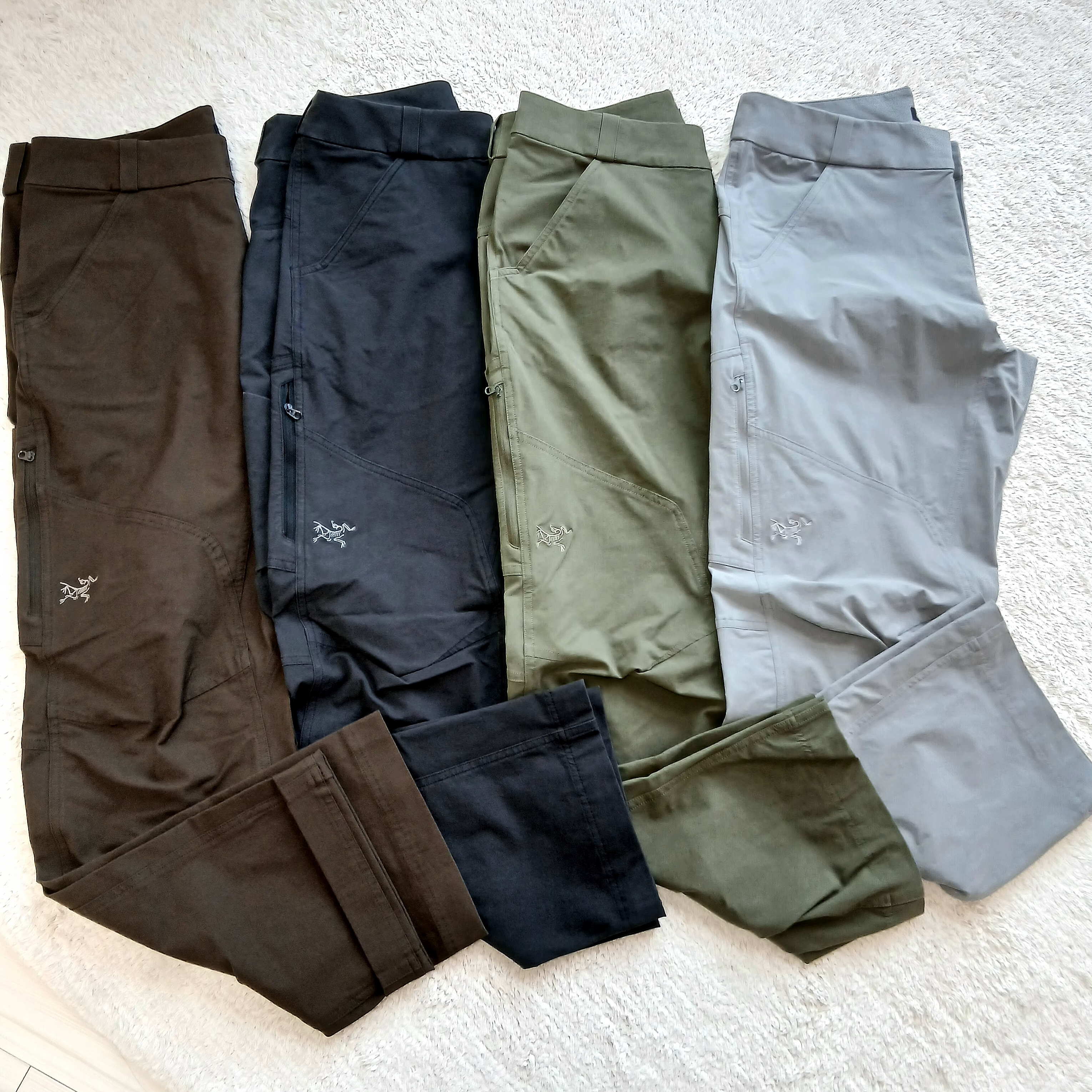 Arc'teryx Cronin Cotton Pants Black, Arc'teryx Cronin Cotton Pants Tatsu 착용 스타일 - 1