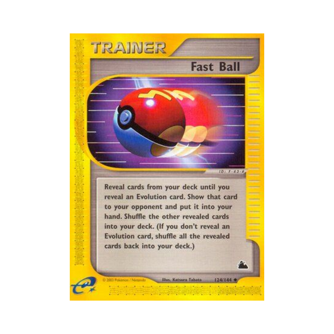 포켓몬 TCG 패스트볼 U 스카이리지 (영문판)(Pokemon TCG Fast Ball U Skyridge (English Ver.)) - 1
