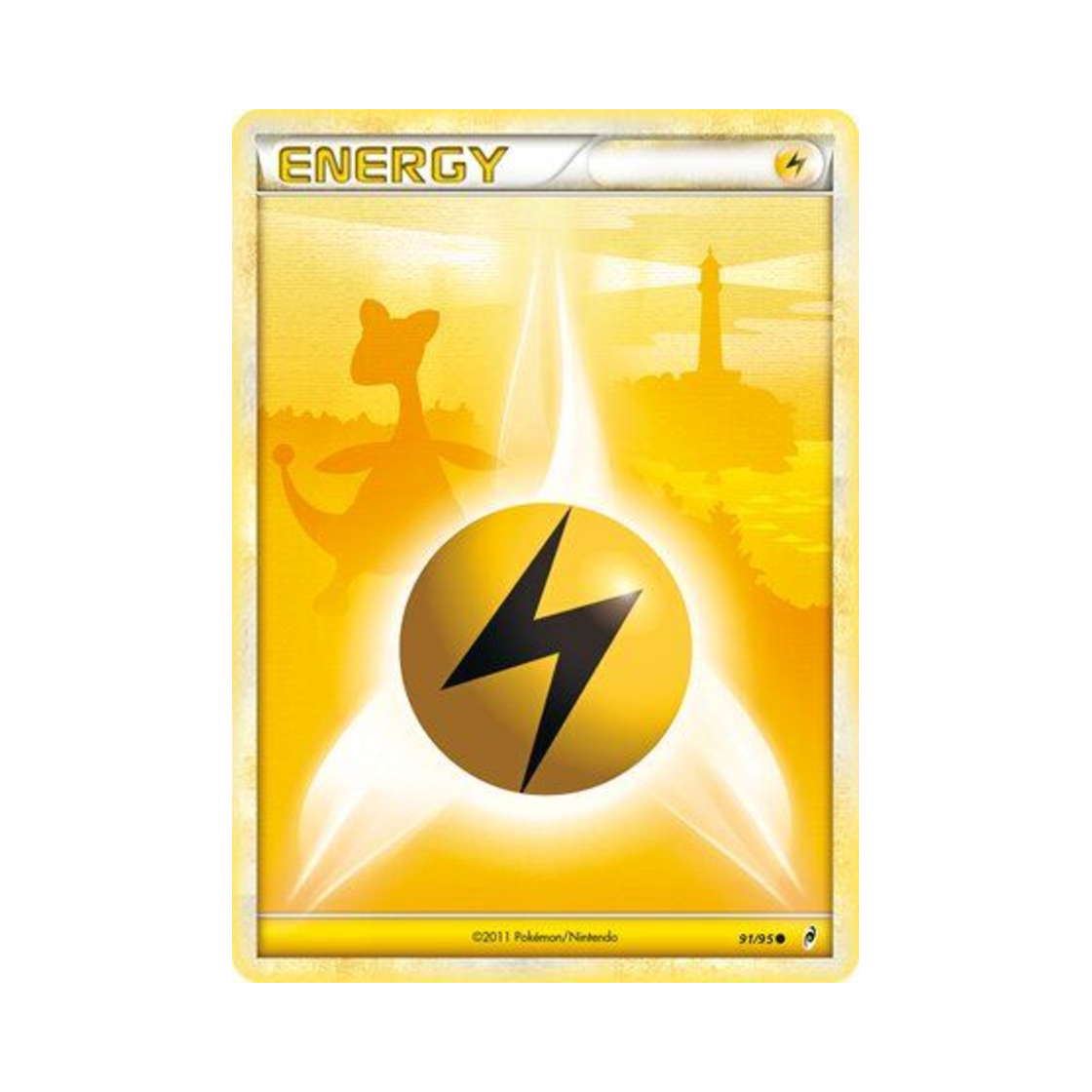 포켓몬 TCG 기본 번개 에너지 C 콜 오브 레전즈 (영문판)(Pokemon TCG Lightning Energy C Call of Legends (English Ver.)) - 1