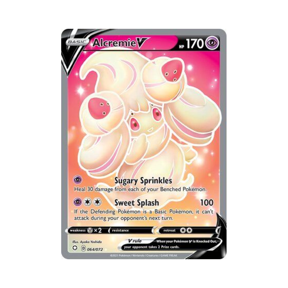 포켓몬 TCG 마휘핑 V RU 샤이닝 페이츠 (영문판)(Pokemon TCG Alcremie V RU Shining Fates (English Ver.)) - 1