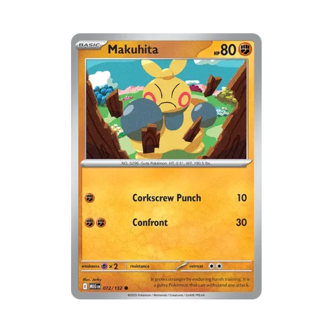 포켓몬 TCG 마크탕 C 메가 에볼루션 (영문판)(Pokemon TCG Makuhita C Mega Evolution (English Ver.)) - 1