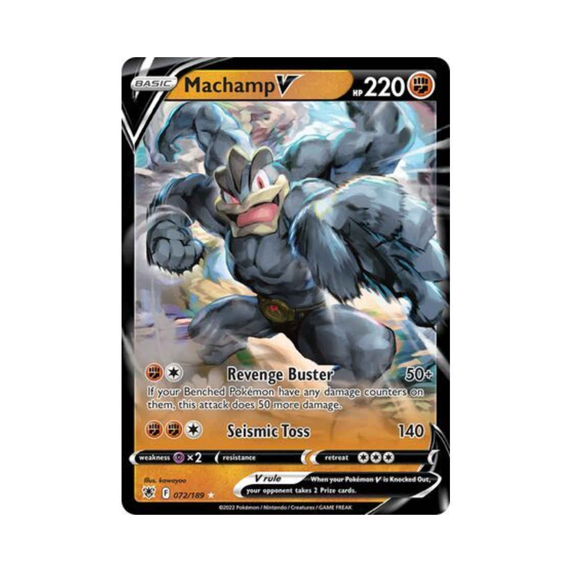 포켓몬 TCG 괴력몬 V HRV 아스트랄 레디안스 (영문판)(Pokemon TCG Machamp V HRV Astral Radiance (English Ver.)) - 1