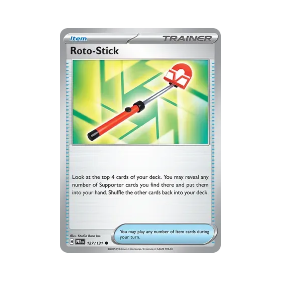 포켓몬 TCG 로토무셀카봉 C 프리즈매틱 에볼루션즈 (영문판)(Pokemon TCG Roto Stick C Prismatic Evolutions (English Ver.)) - 1