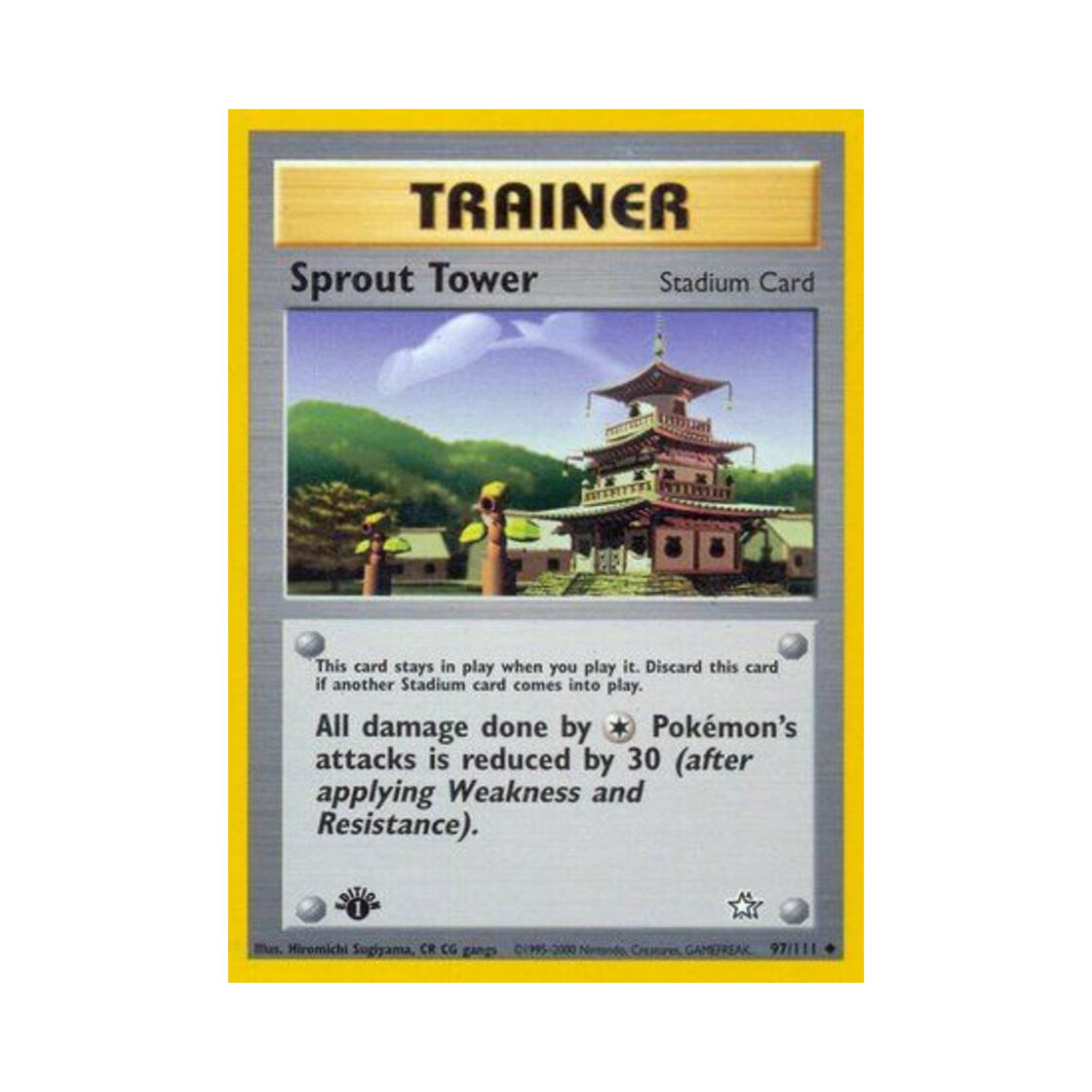 포켓몬 TCG 스프라우트 타워 U 네오 제네시스 (영문판)(Pokemon TCG Sprout Tower U Neo Genesis (English Ver.)) - 1