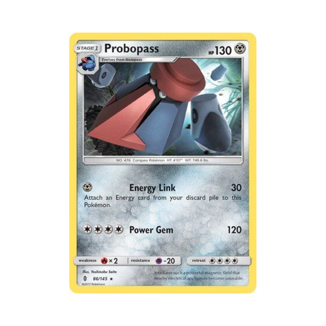 포켓몬 TCG 대코파스 R 가디언스 라이징 (영문판)(Pokemon TCG Probopass R Guardians Rising (English Ver.)) - 1