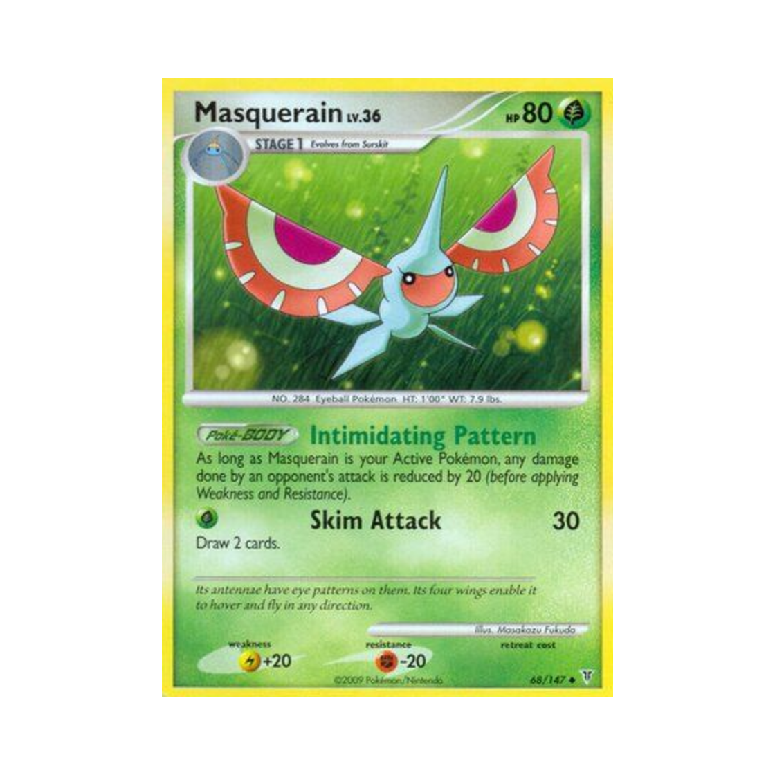 포켓몬 TCG 비나방 U 슈프림 빅터스 (영문판)(Pokemon TCG Masquerain U Supreme Victors (English Ver.)) - 1