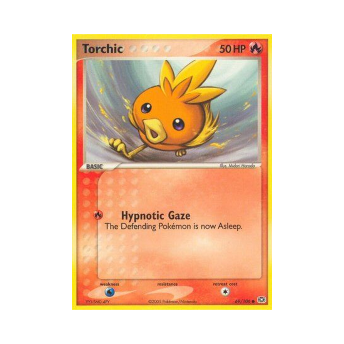포켓몬 TCG 아차모 C EX 에메랄드 (영문판)(Pokemon TCG Torchic C EX Emerald (English Ver.)) - 1