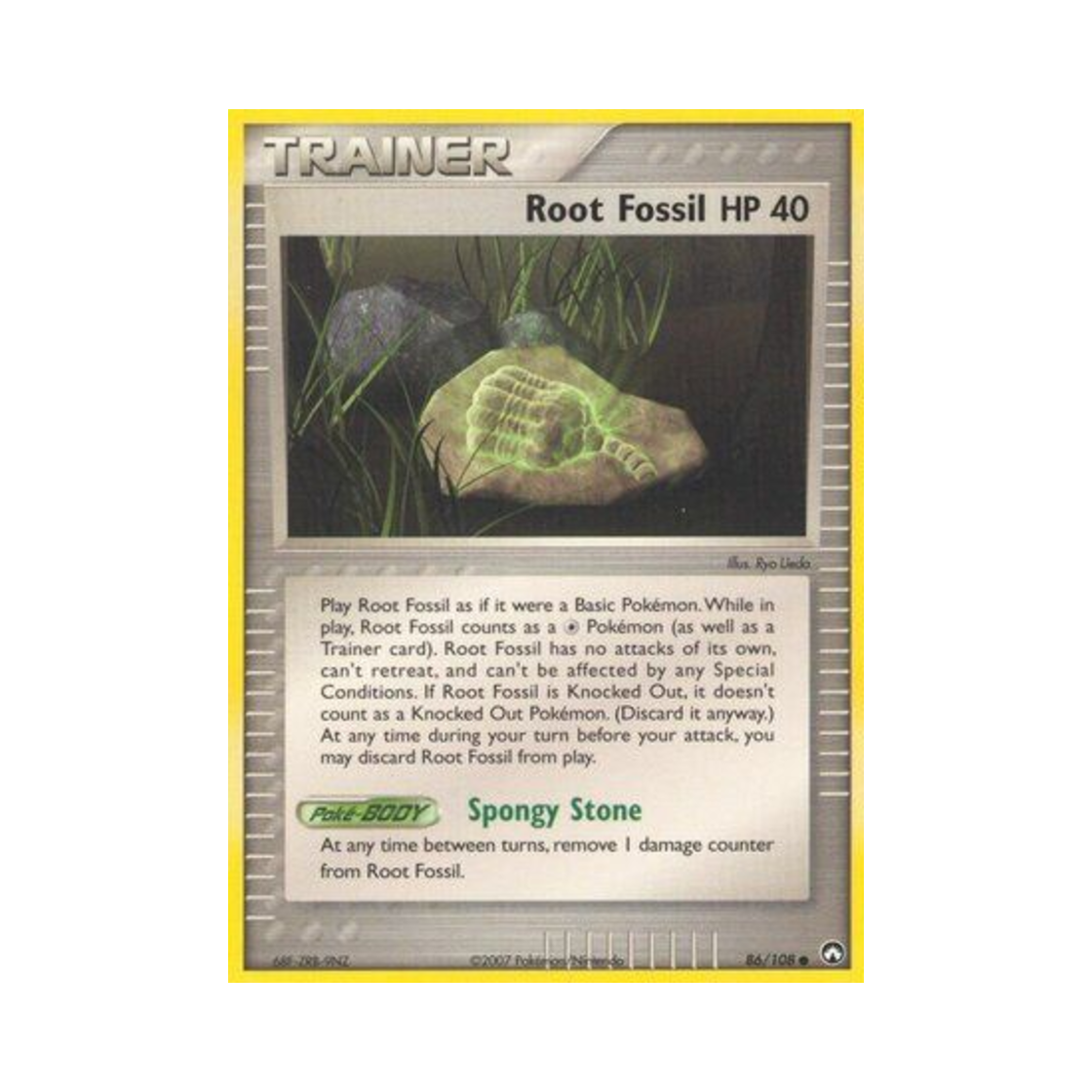 포켓몬 TCG 뿌리화석 C EX 파워 키퍼스(영문판)(Pokemon TCG Root Fossil C EX Power Keepers (English Ver.)) - 1