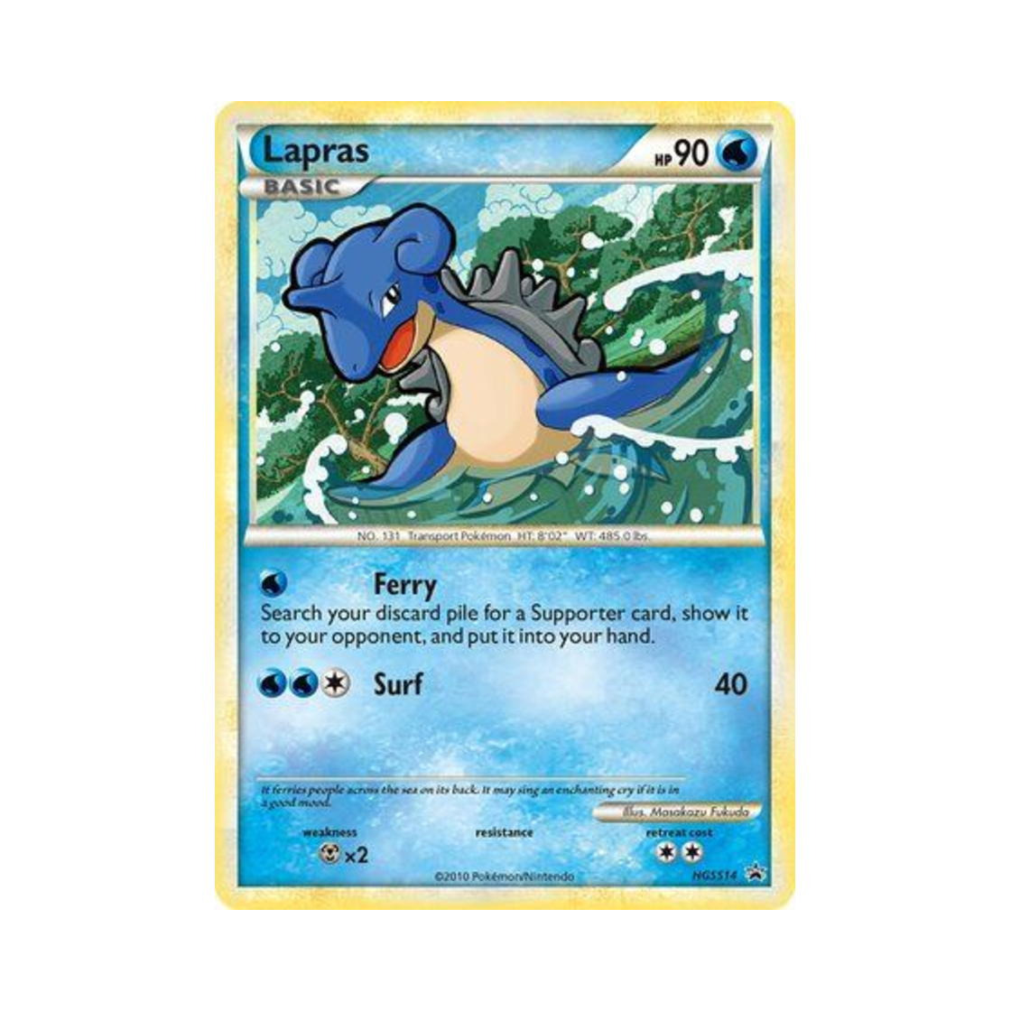 포켓몬 TCG 라프라스 P 하트골드 & 소울실버 프로모카드 (영문판)(Pokemon TCG Lapras P HeartGold & SoulSilver Promos (English Ver.)) - 1