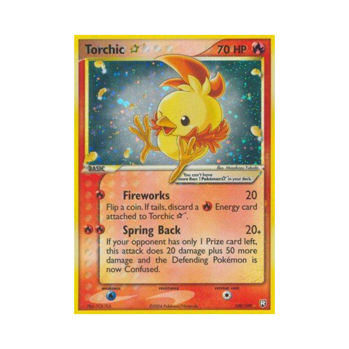 포켓몬 TCG 아차모 RH EX 로켓단 리턴즈 (영문판)(Pokemon TCG Torchic RH EX Team Rocket Returns (English Ver.)) - 1