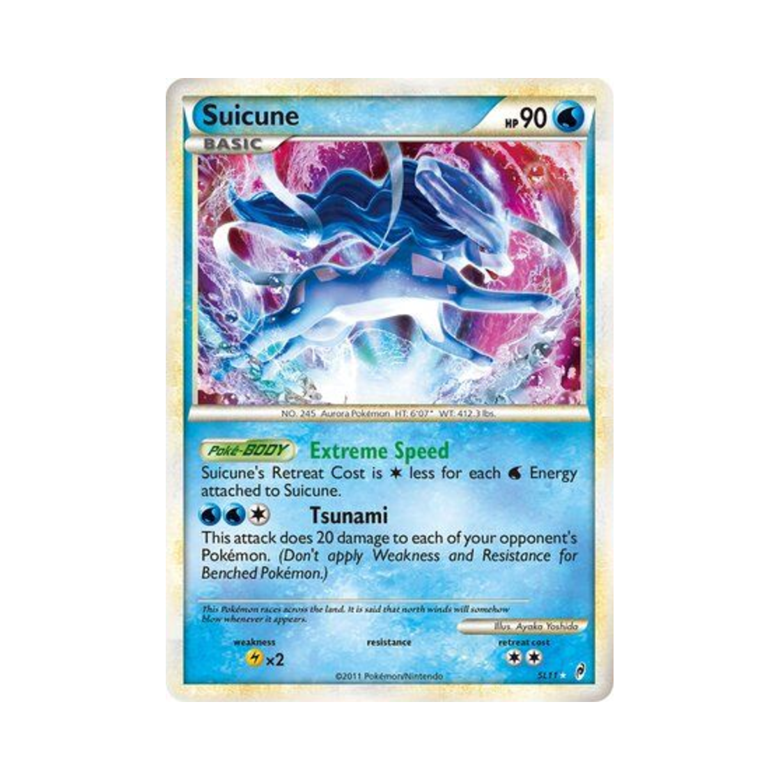 포켓몬 TCG 스이쿤 RH 콜 오브 레전즈 (영문판)(Pokemon TCG Suicune RH Call of Legends (English Ver.)) - 1