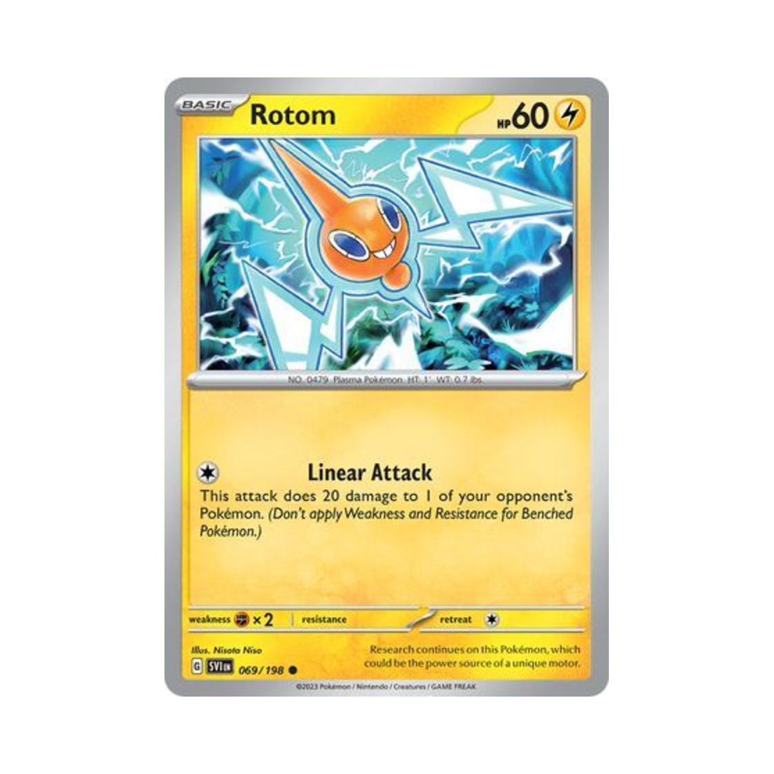 포켓몬 TCG 로토무 C 스칼렛 & 바이올렛 (영문판)(Pokemon TCG Rotom C Scarlet & Violet (English Ver.)) - 1