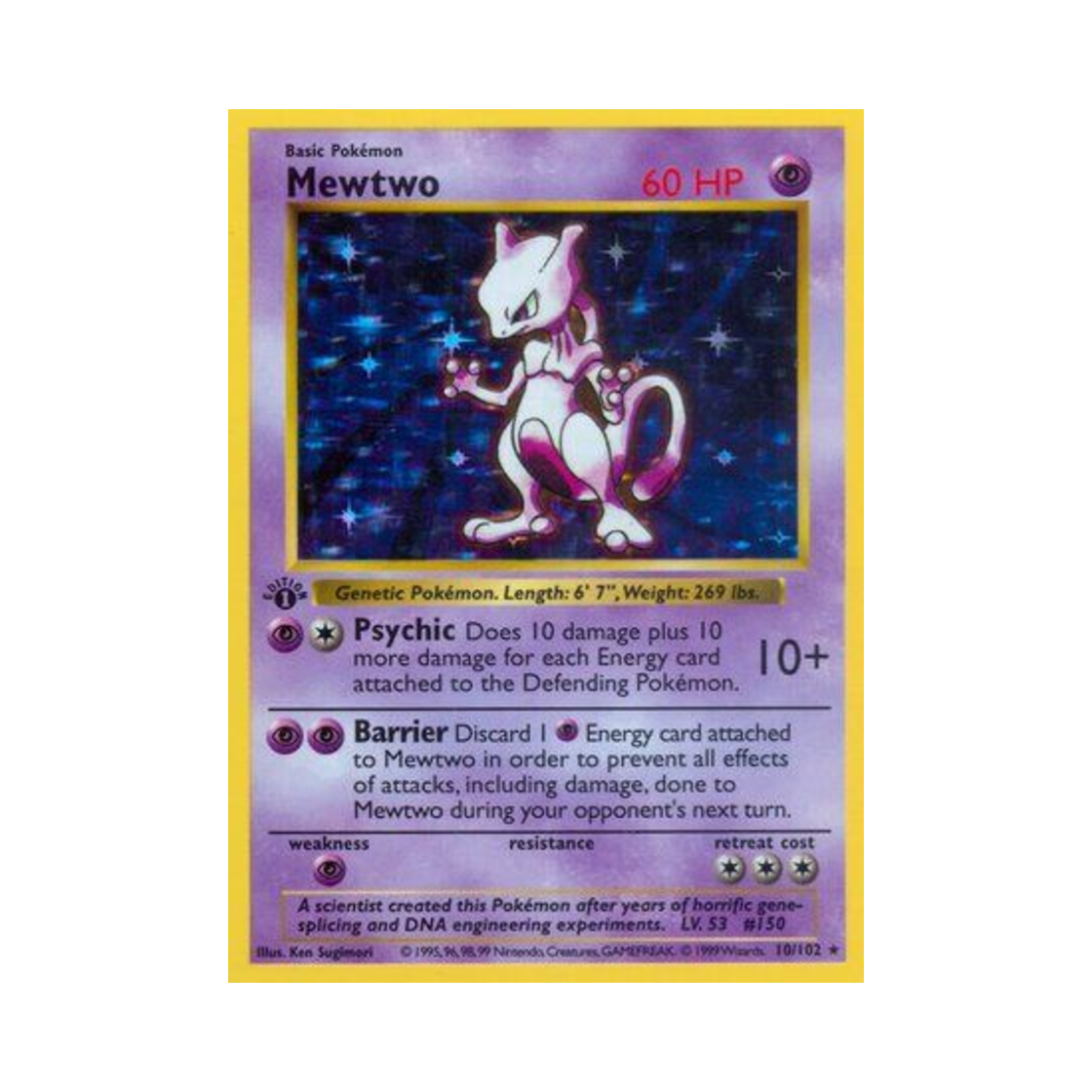 포켓몬 TCG 뮤츠 베이스 세트 퍼스트 에디션 (영문판)(Pokemon TCG Mewtwo Base Set 1st Edition (English Ver.)) - 1