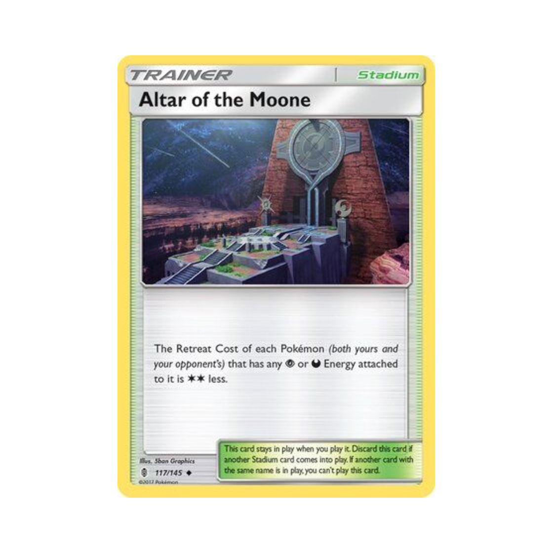 포켓몬 TCG 월륜의 제단 U 가디언스 라이징 (영문판)(Pokemon TCG Altar of the Moone U Guardians Rising (English Ver.)) - 1