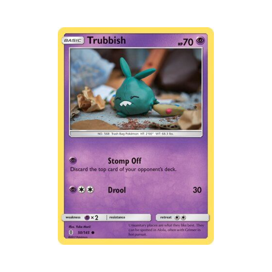 포켓몬 TCG 깨봉이 C 가디언스 라이징 (영문판)(Pokemon TCG Trubbish C Guardians Rising (English Ver.)) - 1
