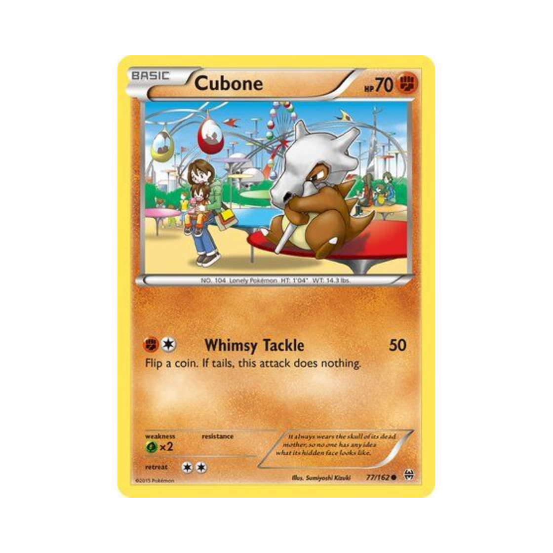 포켓몬 TCG 탕구리 C 브레이크스루 (영문판)(Pokemon TCG Cubone C BREAKthrough (English Ver.))
