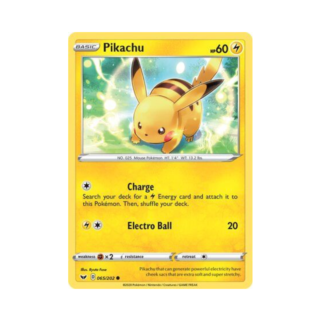 포켓몬 TCG 피카츄 C 소드 & 실드 (영문판)(Pokemon TCG Pikachu C Sword & Shield (English Ver.)) - 1