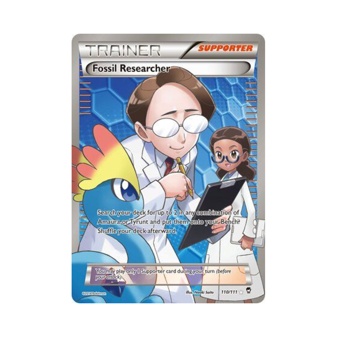 포켓몬 TCG 화석 연구원 RU 퓨리어스 피스트 (영문판)(Pokemon TCG Fossil Researcher RU Furious Fists (English Ver.)) - 1