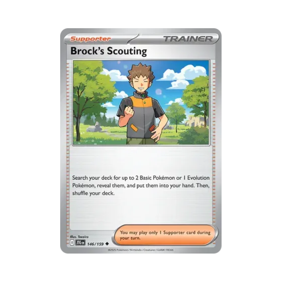 포켓몬 TCG 웅의 스카우트 U 저니 투게더 (영문판)(Pokemon TCG Brock's Scouting U Journey Together (English Ver.)) - 1