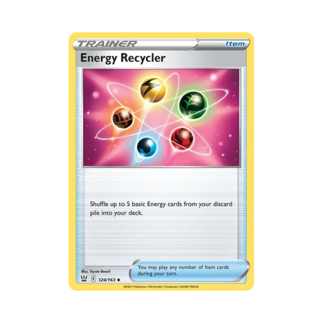 포켓몬 TCG 에너지 리사이클 U 배틀 스타일즈 (영문판)(Pokemon TCG Energy Recycler U Battle Styles (English Ver.)) - 1