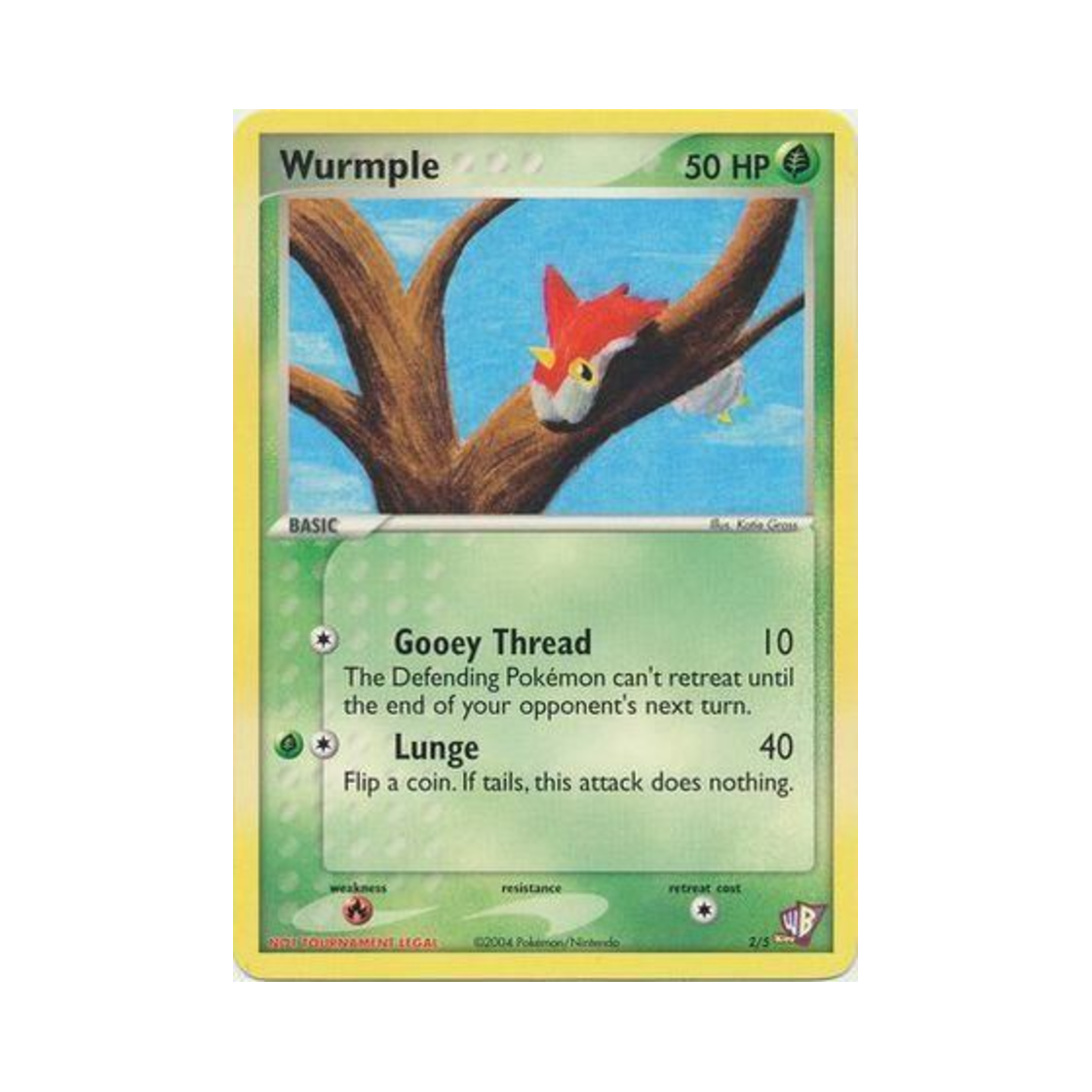 포켓몬 TCG 개무소 포켓몬 카드 크리에이트 팩 (영문판)(Pokemon TCG Wurmple Poke Card Creator Pack (English Ver.)) - 1