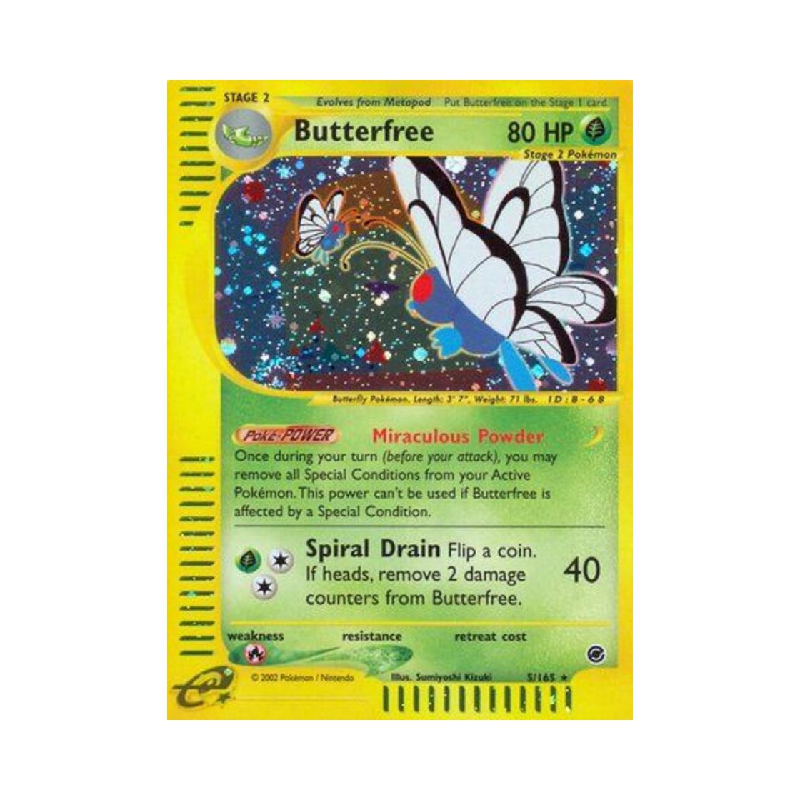 포켓몬 TCG 버터플 RH 익스페디션 베이스 세트 (영문판)(Pokemon TCG Butterfree RH Expedition Base Set (English Ver.)) - 1