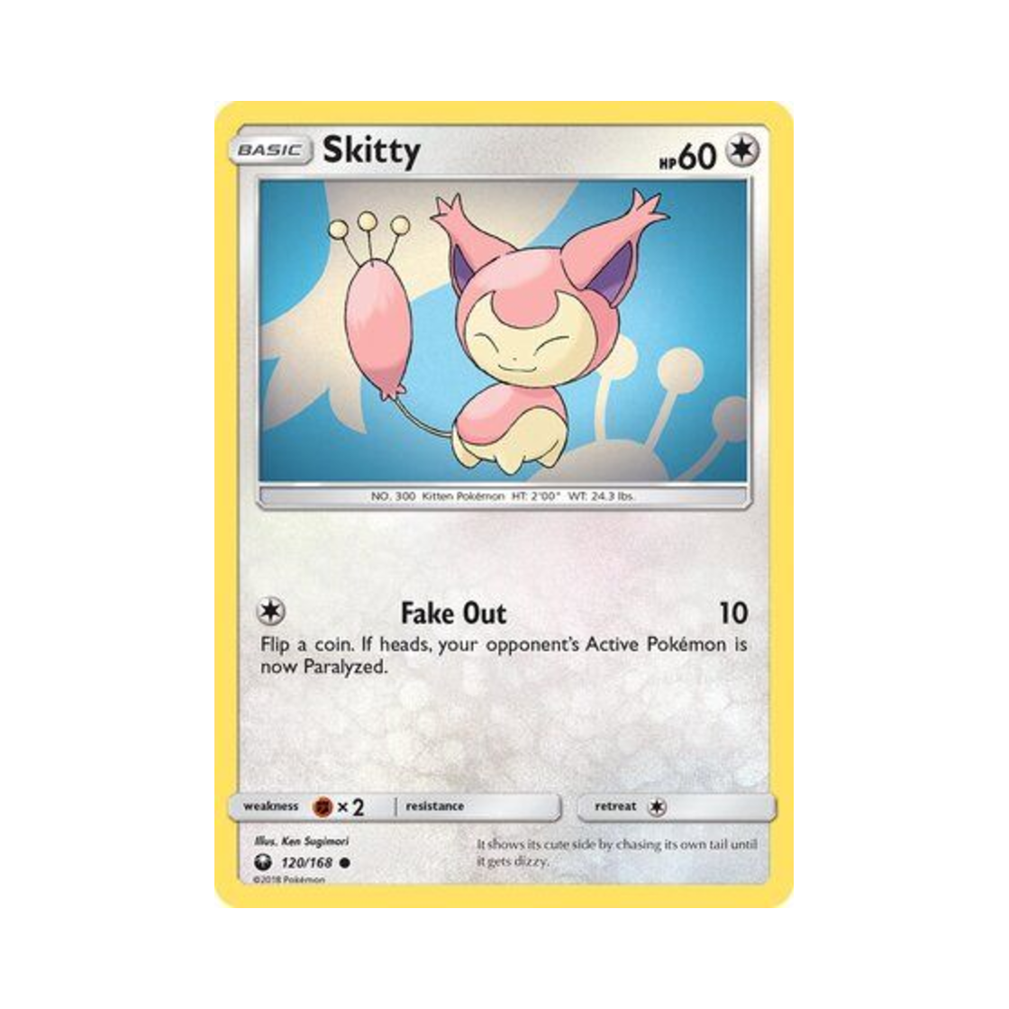 포켓몬 TCG 에나비 C 셀레스티얼 스톰 (영문판)(Pokemon TCG Skitty C Celestial Storm (English Ver.)) - 1