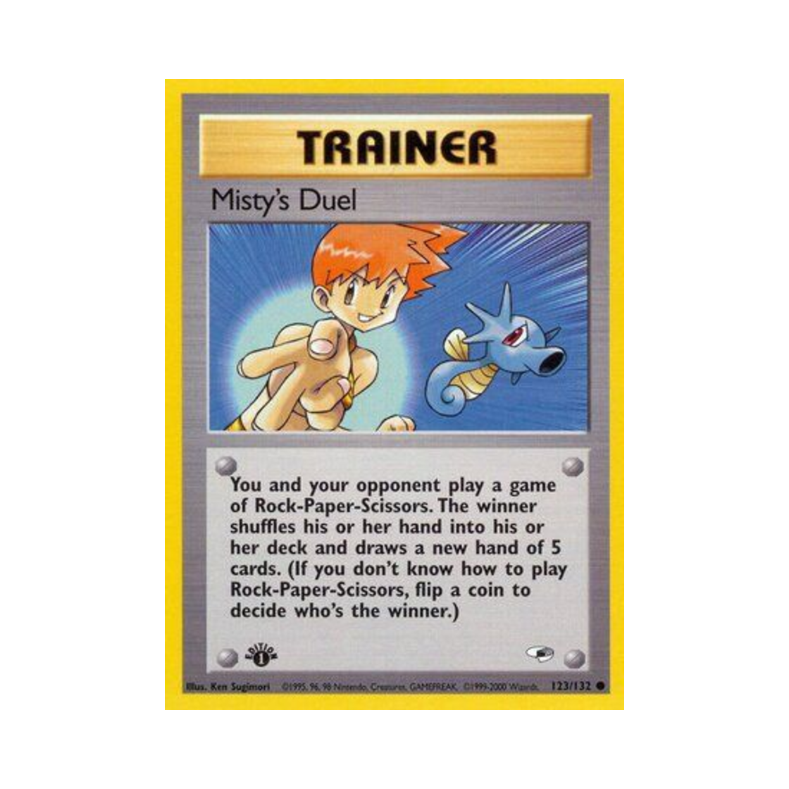 포켓몬 TCG 이슬의 듀얼 C 짐 히어로즈 (영문판)(Pokemon TCG Misty's Duel C Gym Heroes (English Ver.)) - 1