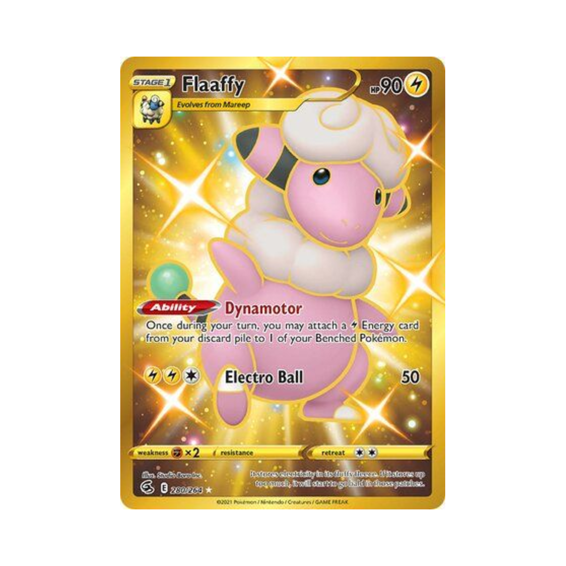 포켓몬 TCG 보송송 RS 퓨전 스트라이크 (영문판)(Pokemon TCG Flaaffy RS Fusion Strike (English Ver.)) - 1