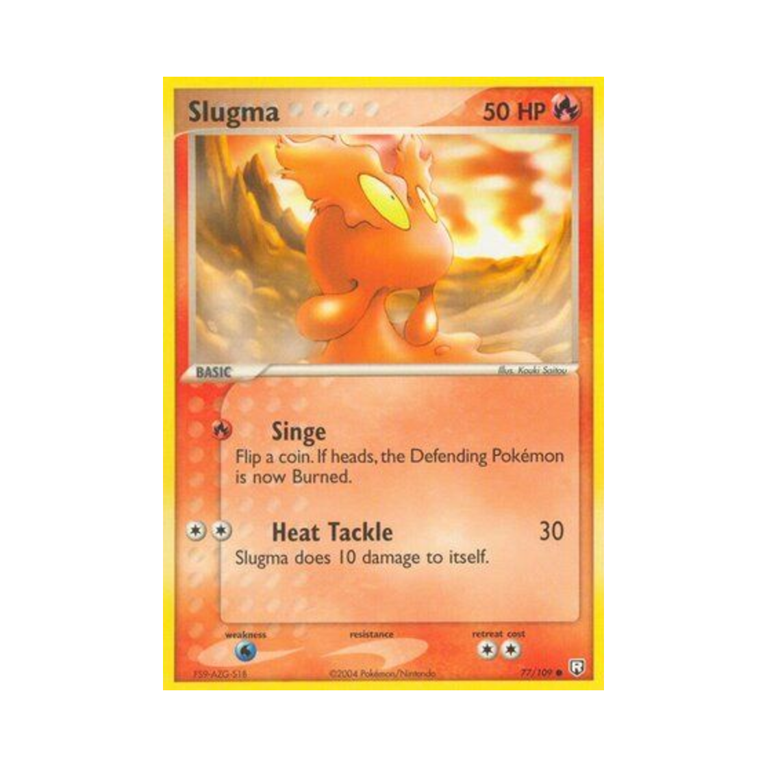 포켓몬 TCG 마그마그 C EX 로켓단 리턴즈 (영문판)(Pokemon TCG Slugma C EX Team Rocket Returns (English Ver.)) - 1