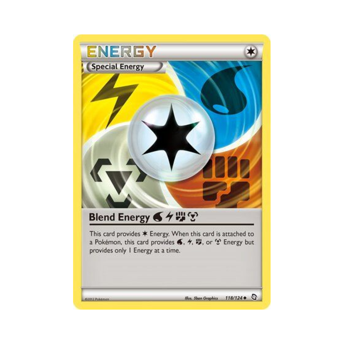포켓몬 TCG 블렌드 에너지 물 번개 격투 강철 U 드래곤즈 엑잘티드 (영문판)(Pokemon TCG Blend Energy WLFM U Dragons Exalted (English Ver.)) - 1
