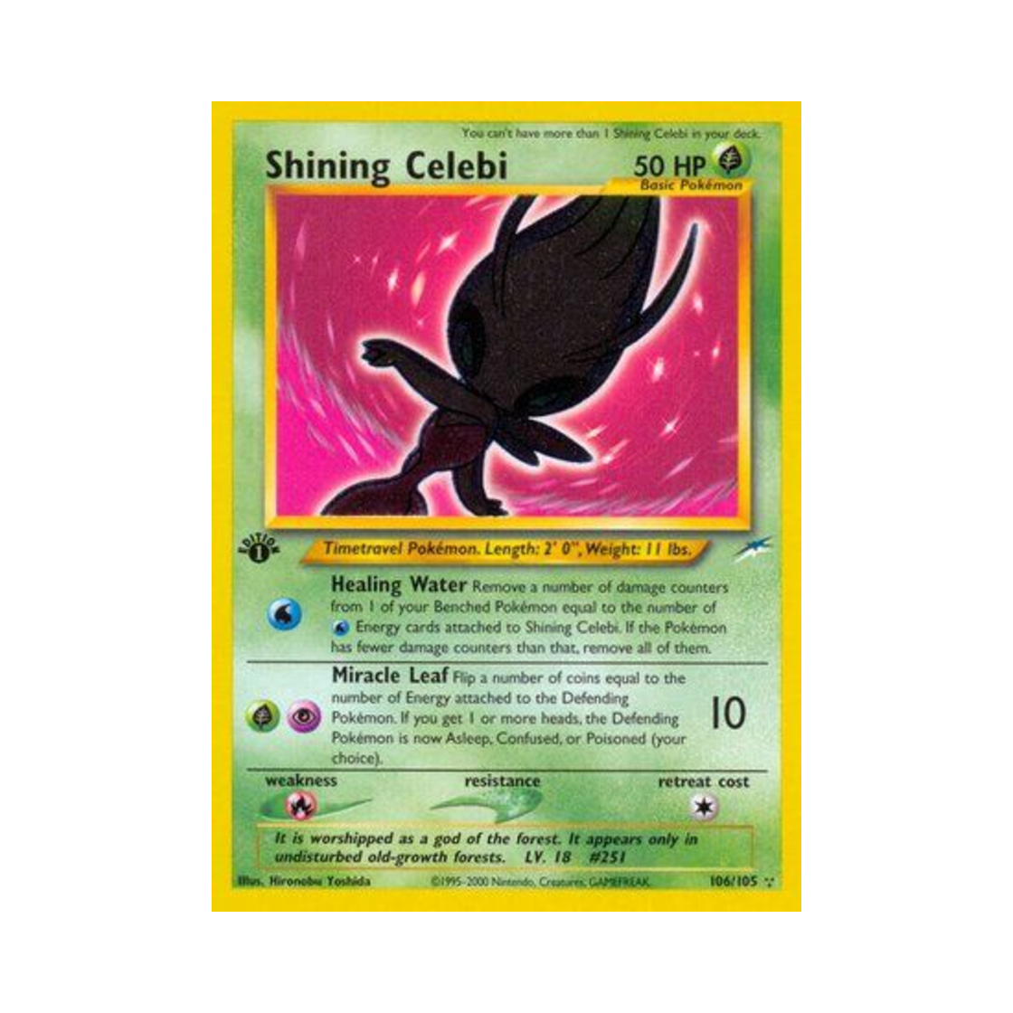 포켓몬 TCG 빛나는 세레비 RS 네오 데스티니 (영문판)(Pokemon TCG Shining Celebi RS Neo Destiny (English Ver.)) - 1