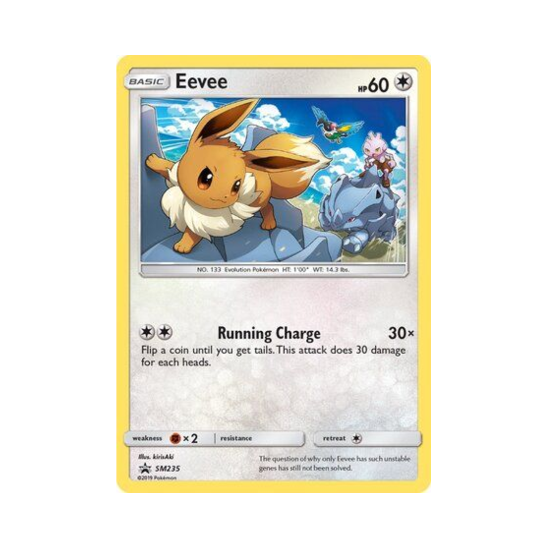 포켓몬 TCG 이브이 P 썬 & 문 프로모카드 (영문판)(Pokemon TCG Eevee P Sun & Moon Promos (English Ver.)) - 1