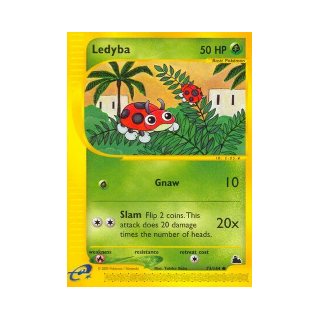포켓몬 TCG 레디바 C 스카이리지 (영문판)(Pokemon TCG Ledyba C Skyridge (English Ver.)) - 1