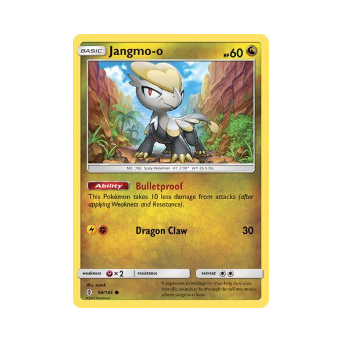 포켓몬 TCG 짜랑꼬 C 가디언스 라이징 (영문판)(Pokemon TCG Jangmo o C Guardians Rising (English Ver.)) - 1