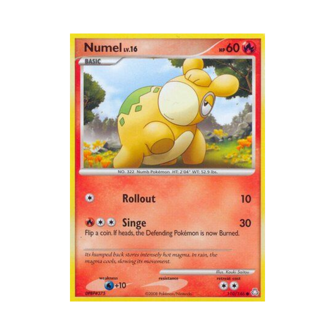 포켓몬 TCG 둔타 C 레전드 어웨이크드 (영문판)(Pokemon TCG Numel C Legends Awakened (English Ver.))