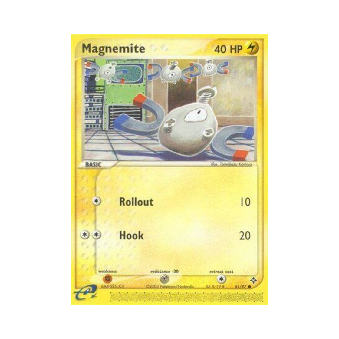 포켓몬 TCG 코일 C EX 드래곤 (영문판)(Pokemon TCG Magnemite C EX Dragon (English Ver.))